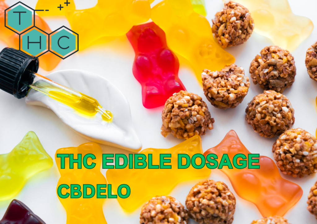 THC edible dosage